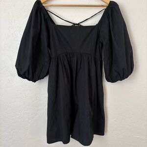 Abercrombie & Fitch Black Mini Romper